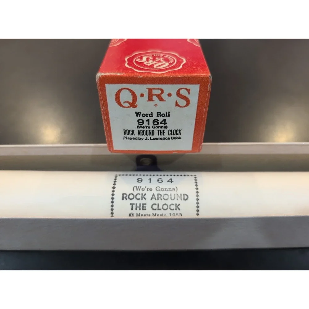 QRS Player Piano Word Roll #9164 We're Gonna Rock Around The Clock